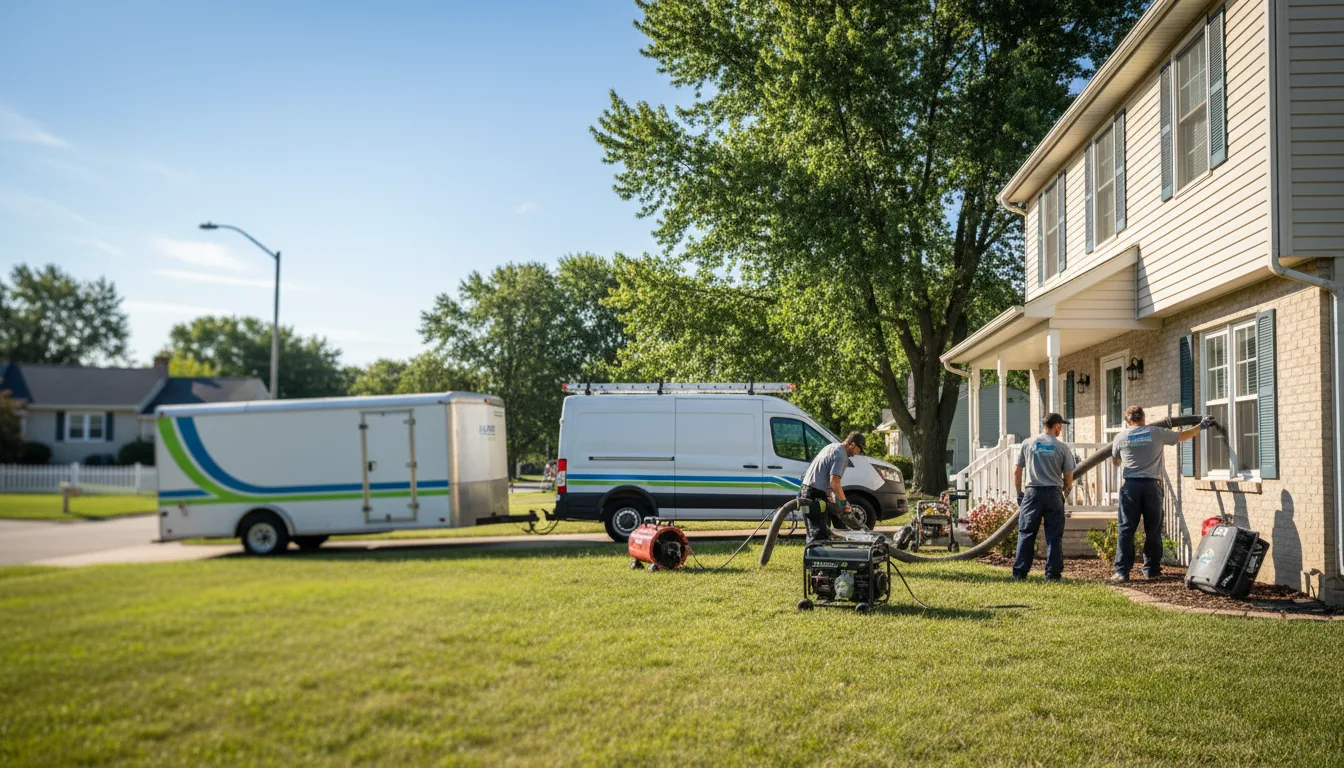 Flooded Basement Restoration And Cleanup With Repair in Stella, MO near me